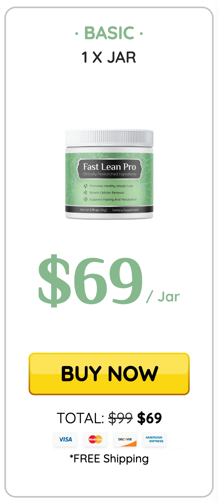 Fast Lean Pro - 1 Bottle